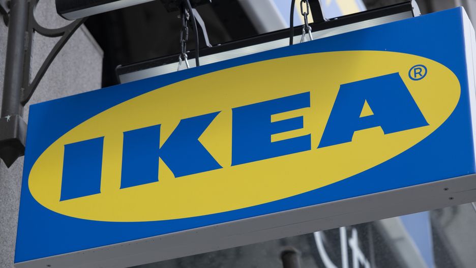 Sign for the furniture and homewear brand Ikea on 9th July 2025 in London, United Kingdom. (photo by Mike Kemp/In Pictures via Getty Images)