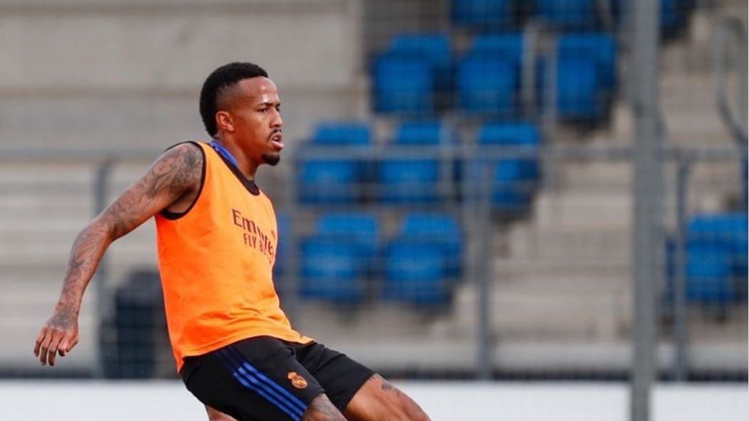 Eder Militao w czasie treningu Realu Madryt