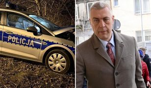 Wypadek radiowozu z nastolatkami. Giertych ujawnia nowe doniesienia