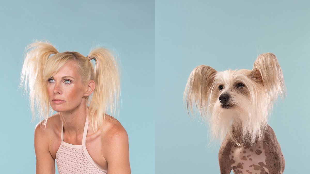 Ludzie i ich psie sobowtóry. Znajdziesz 10 różnic między nimi? 1