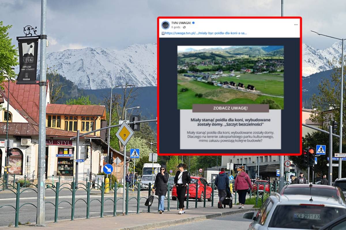 Przyroda przegrała z pieniędzmi. Burza w Zakopanem