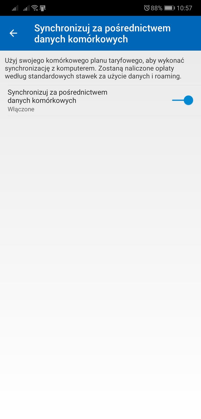 Domyślnie opcja nie jest aktywna.