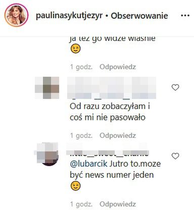 Instagram Pauliny Sykut-Jeżyny