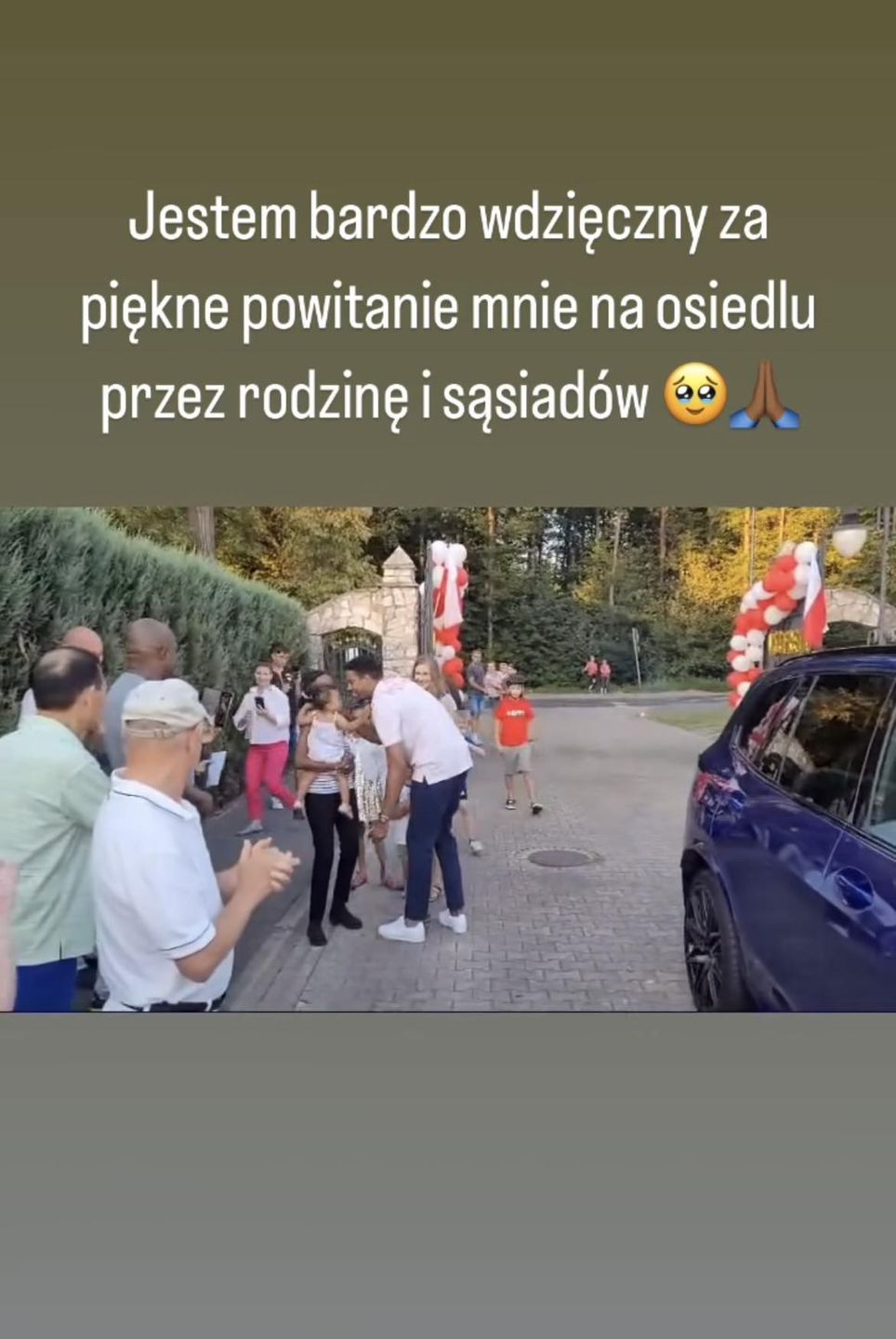 Wzruszające, jak rodzina i sąsiedzi powitali Wilfredo Leona