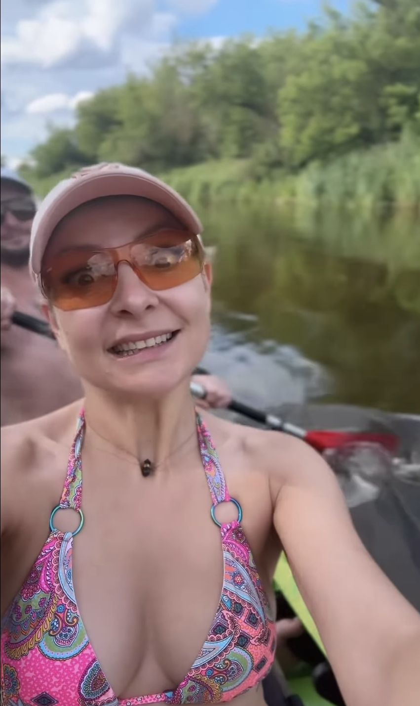 Magdalena Narożna z ukochanym