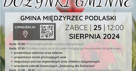 Dożynki w Żabcach 2024. Gwiazdą imprezy C-BooL. Zobacz godzinowy program