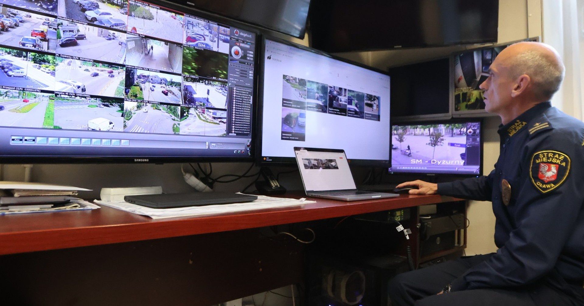 Sztuczna inteligencja monitoruje ulice Oławy. Nowe technologie pomagają nawet rozwiązywać sprawy kryminalne