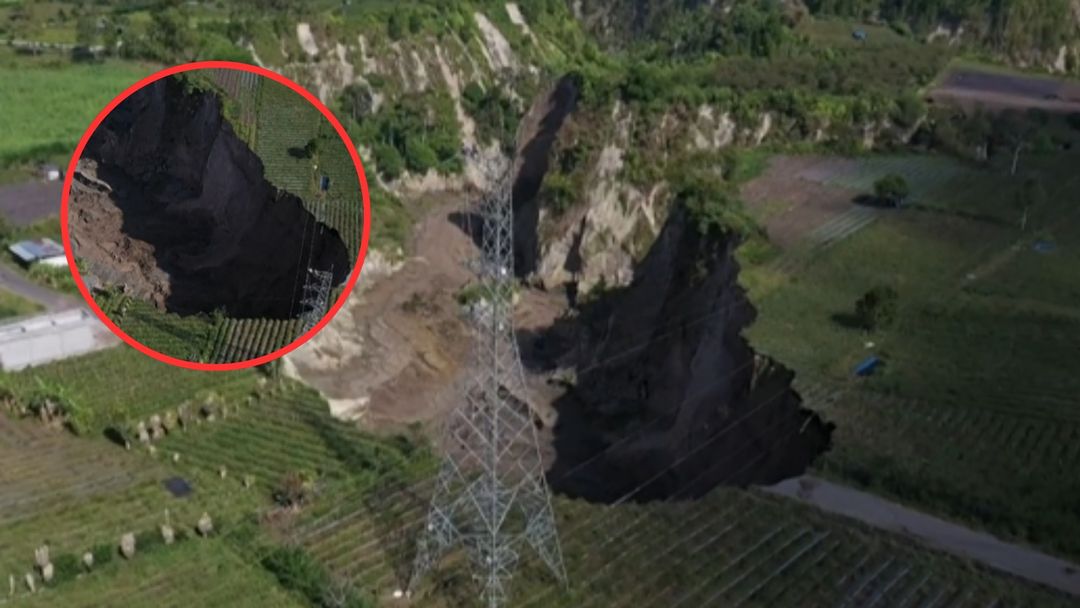 Zapadlisko w Indonezji: Paraliż po ulewie