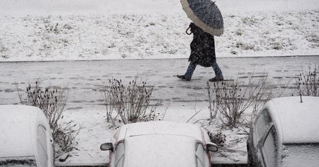 Pogoda. Warszawa. W poniedziałek śnieg w stolicy i na Mazowszu
