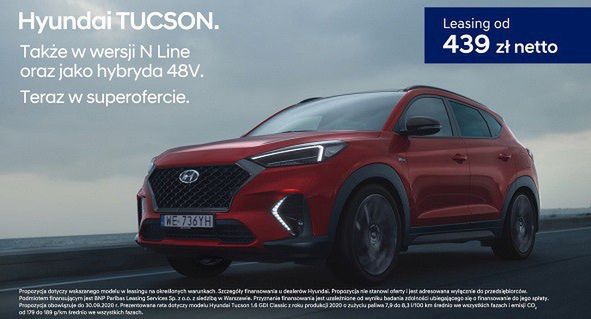 Hyundai w nowej kampanii promuje usportowioną wersję modelu Tucson (wideo)