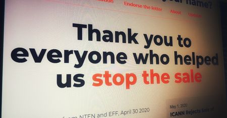 Presja ma sens: ICANN wycofuje się ze sprzedaży domeny nadrzędnej .org