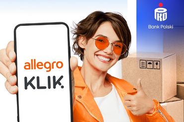 Grafika promująca Allegro Klik