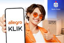 Grafika promująca Allegro Klik