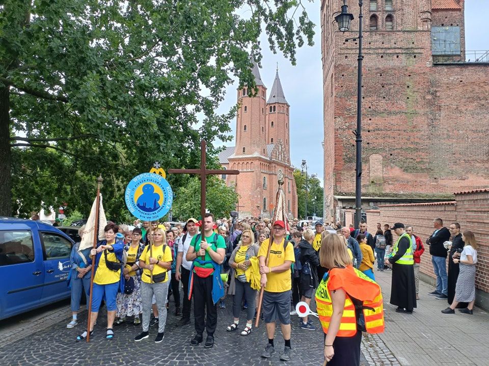 43. Pielgrzymka na Jasną Górę - tłumy ruszyły z Płocka!