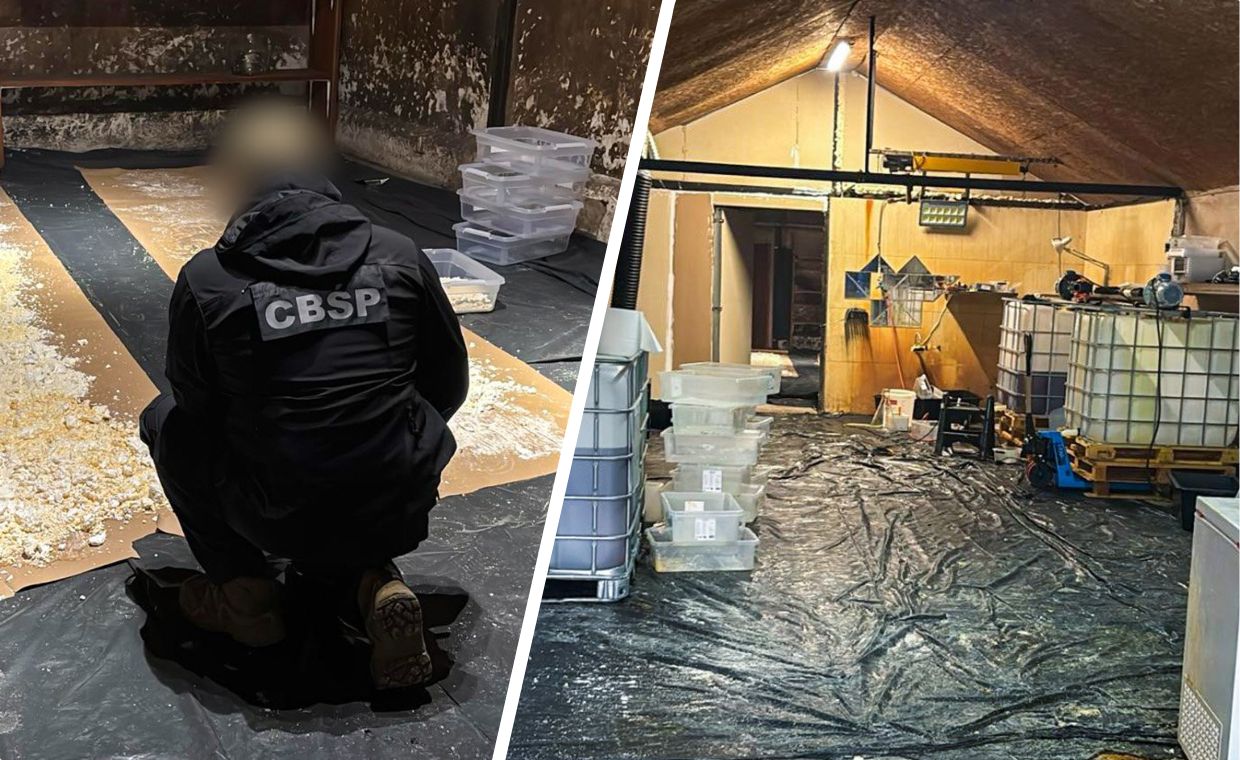 Produkowali "narkotyk zombie" w dawnej stadninie. Złapani na gorącym uczynku