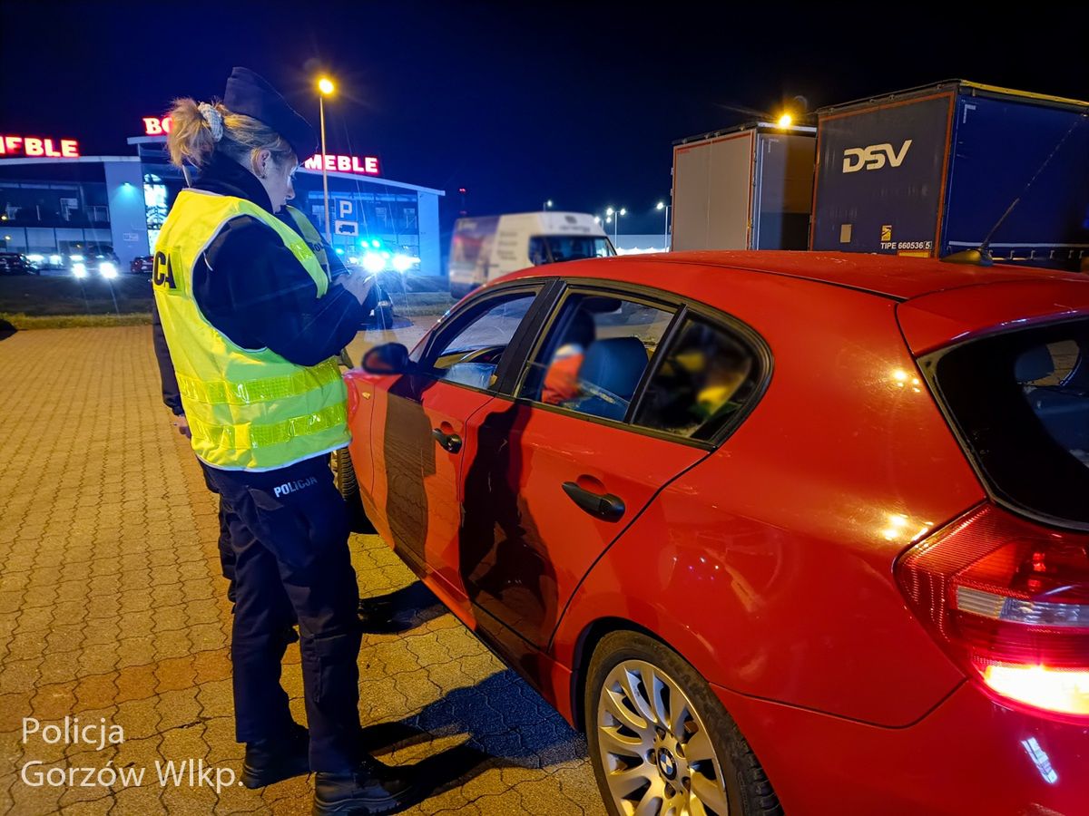 Policyjny nalot na zlot w Gorzowie Wielkopolskim 