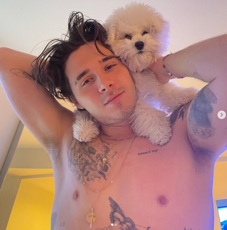 Brooklyn z tatuażem dedykowanym mamie 