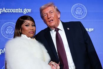 Nicki Minaj poparła Donalda Trumpa. Prezydent komentował jej wygląd