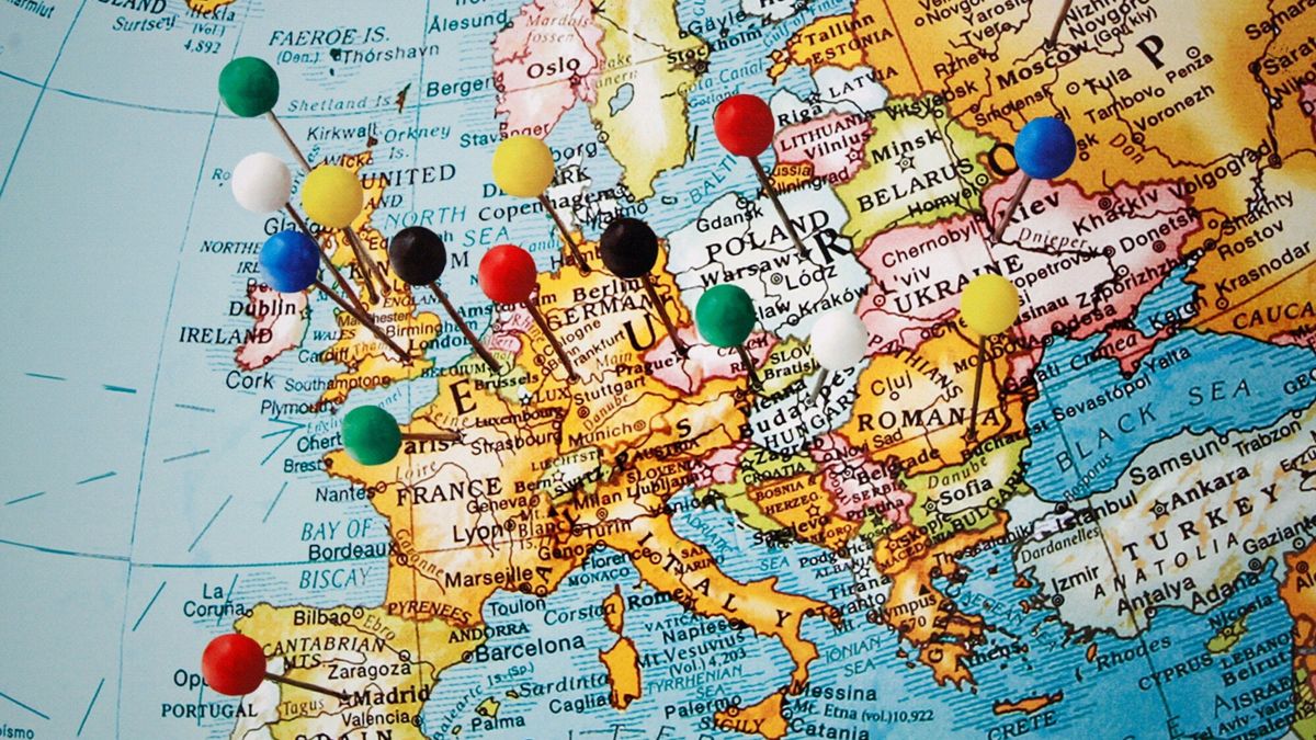 Mapa Europy (zdj. ilustracyjne)