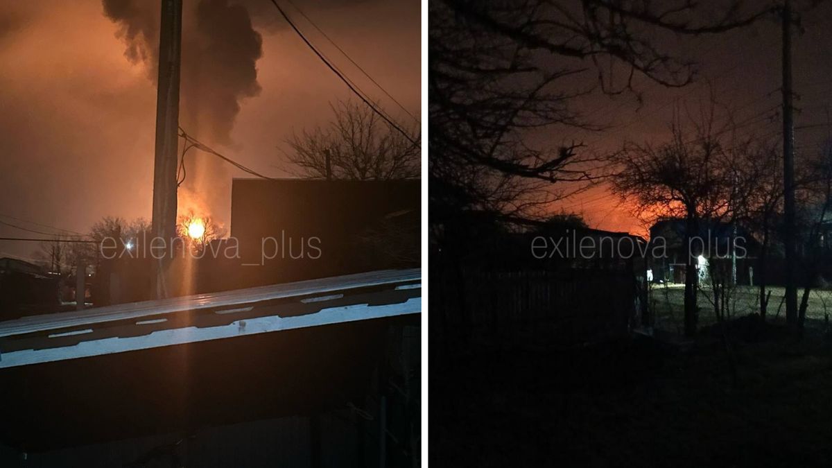 Atak dronów w Rosji