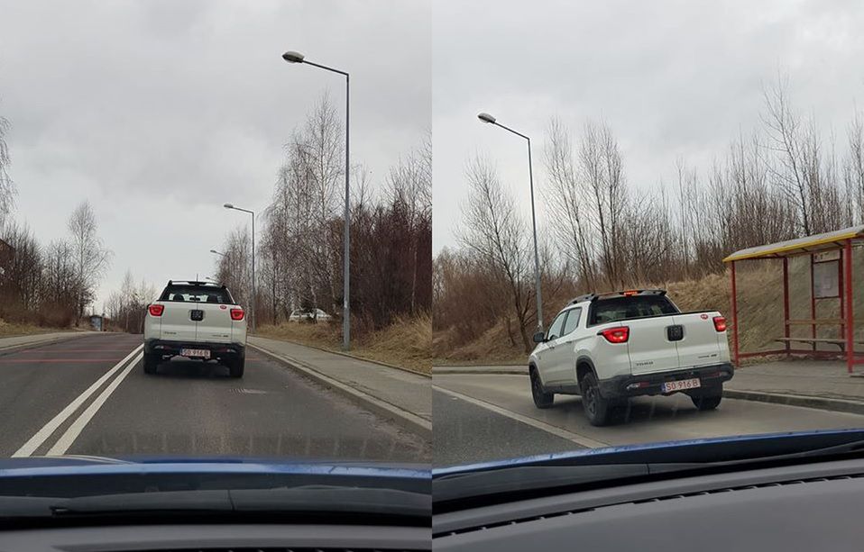 Fiat Toro przyłapany na ulicach Bielska-Białej. Nowy członek rodziny użytkowej?