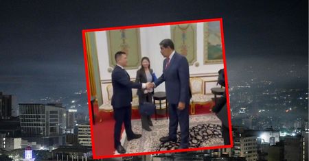 Maduro gościł chińską delegację. Ostatnie nagranie przed pojmaniem