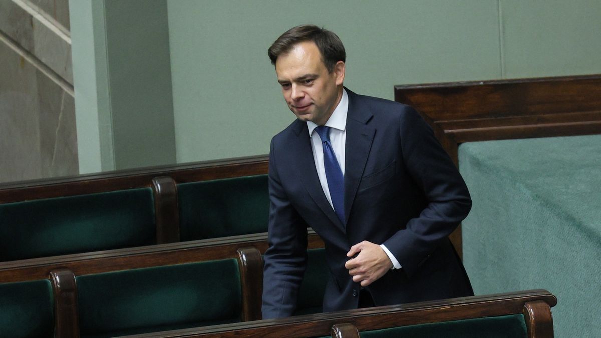 Minister finansów Andrzej Domański