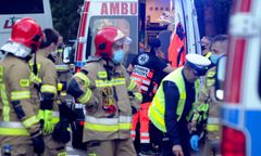 Kobiernice. Wybuch gazu w domu jednorodzinnym. Jedna osoba nie żyje