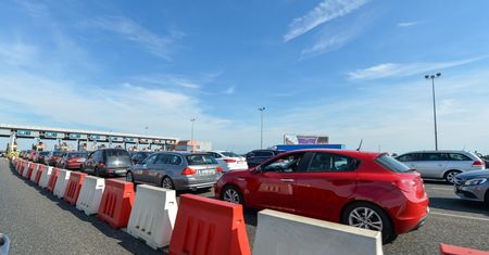 Karambol na autostradzie. Droga już przejezdna