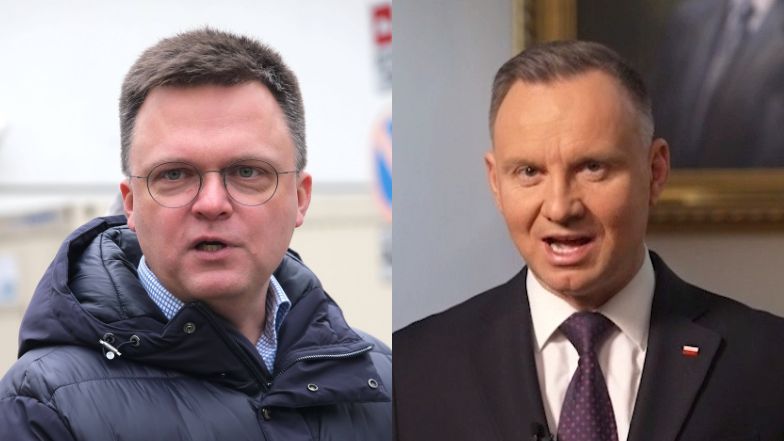 Szymon Hołownia komentuje tajemniczy wpis Andrzeja Dudy