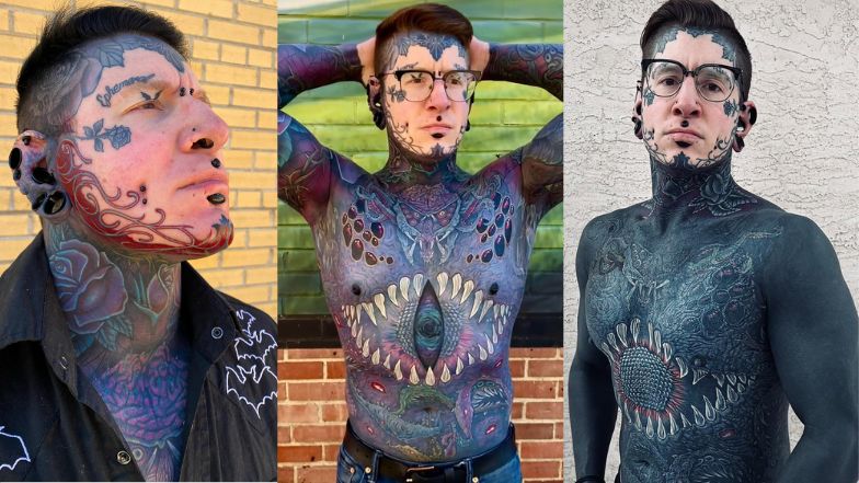 Remy Schofield, człowiek, którego ciało pokrywają tatuaże
