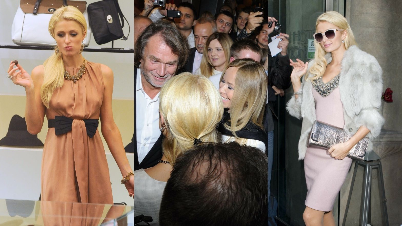 Paris Hilton odwiedziła Rzgów pod Łodzią