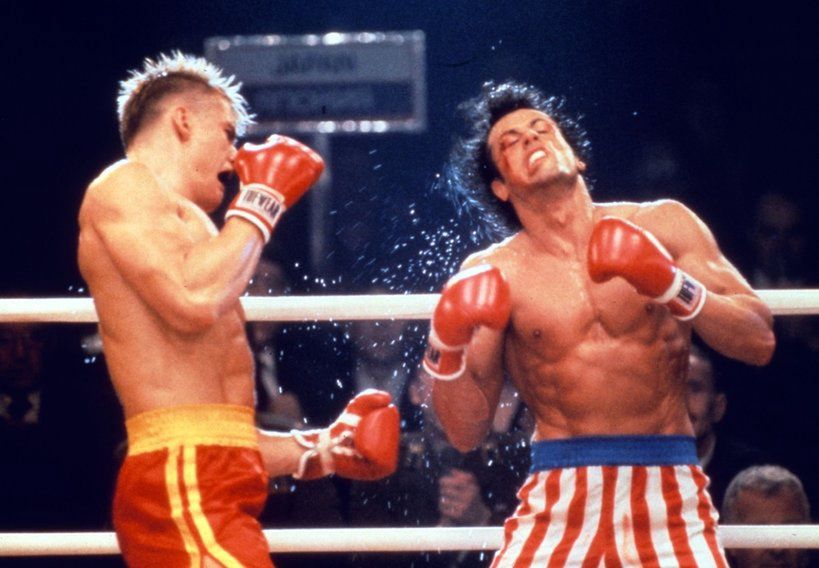 Scena z "Rocky IV"