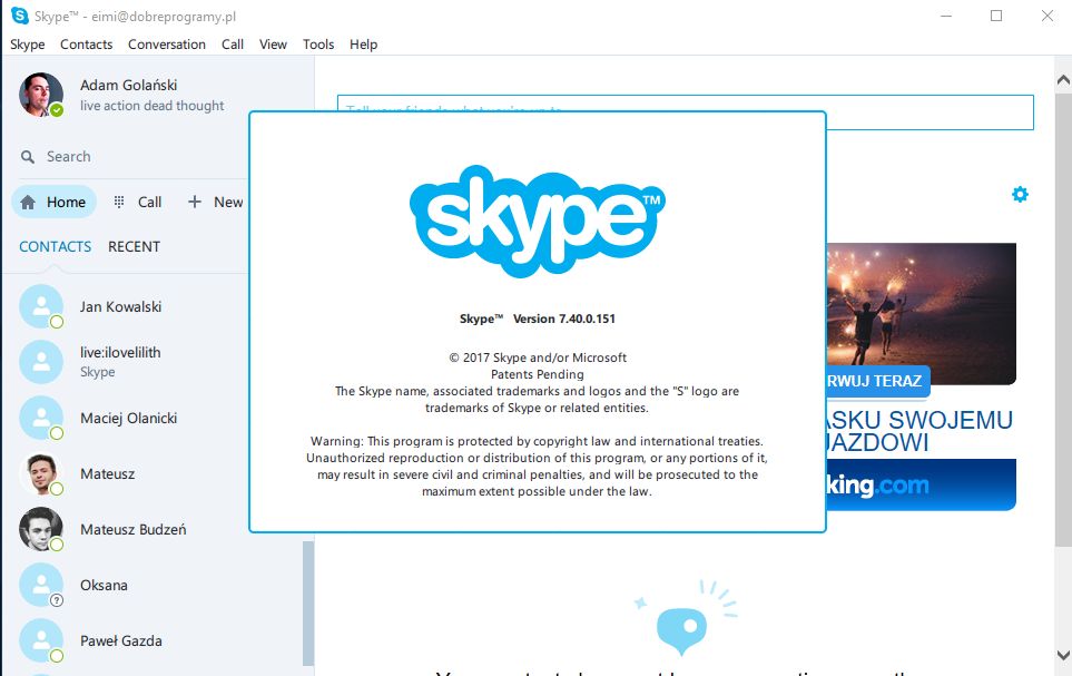 Skype 7.40 po cichu porzucone przez Microsoft. Czy luka w instalatorze przestała być groźna?