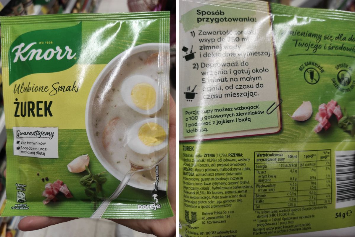 Knorr Ulubione smak Żurek