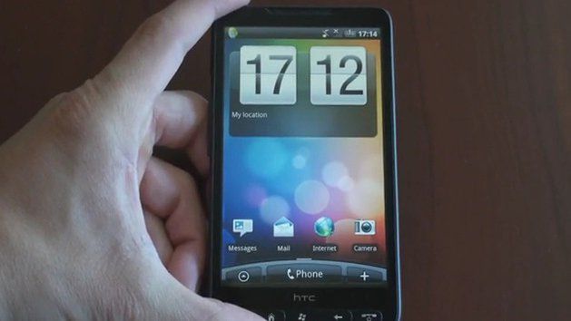 Android z Sense UI na HTC HD2