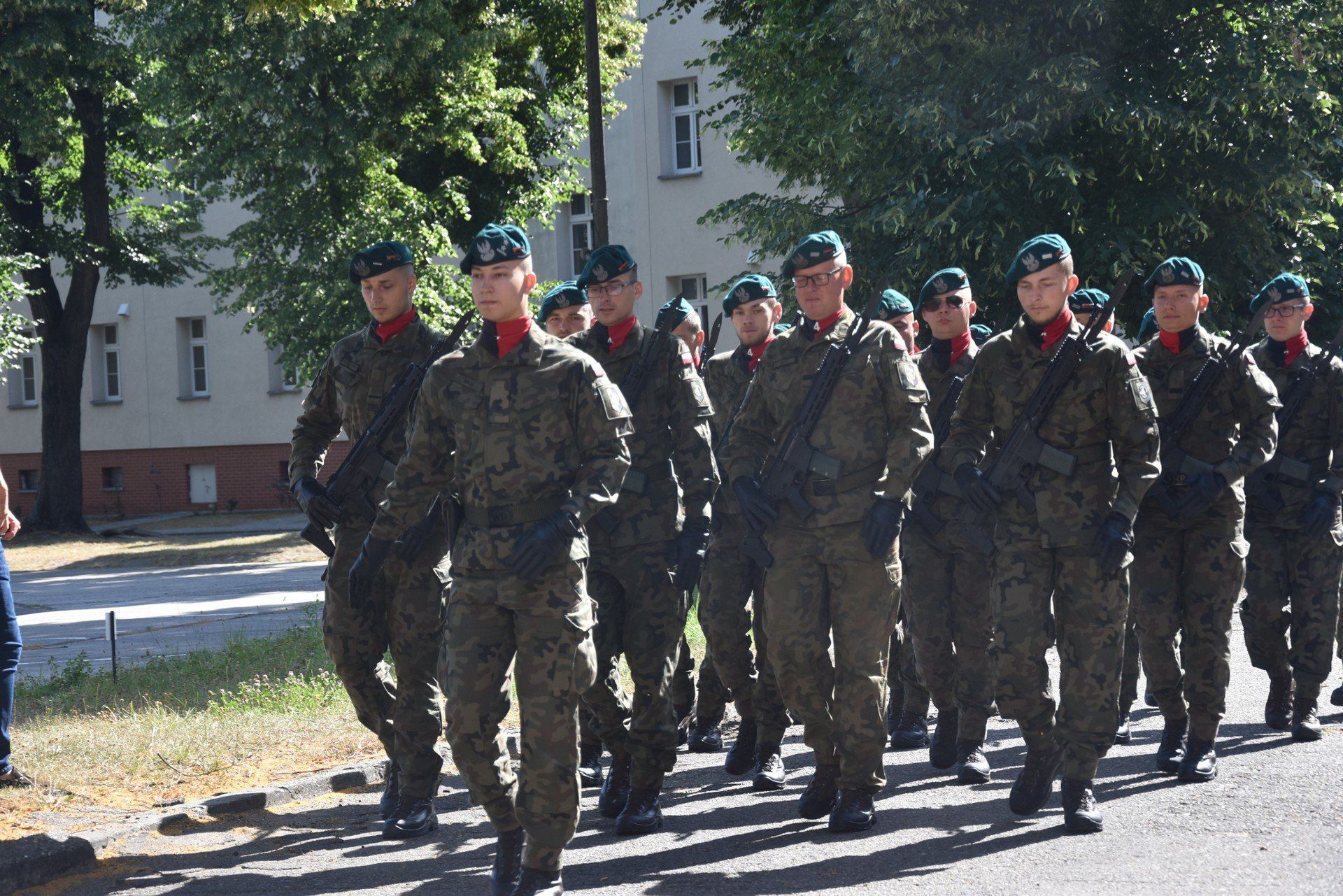 Uroczystość w jednostce