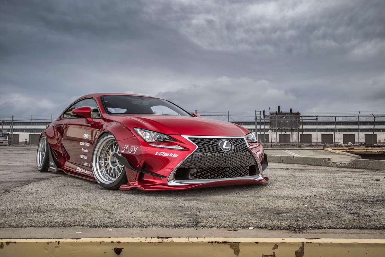 Szeroki Lexus RC 350 F SPORT