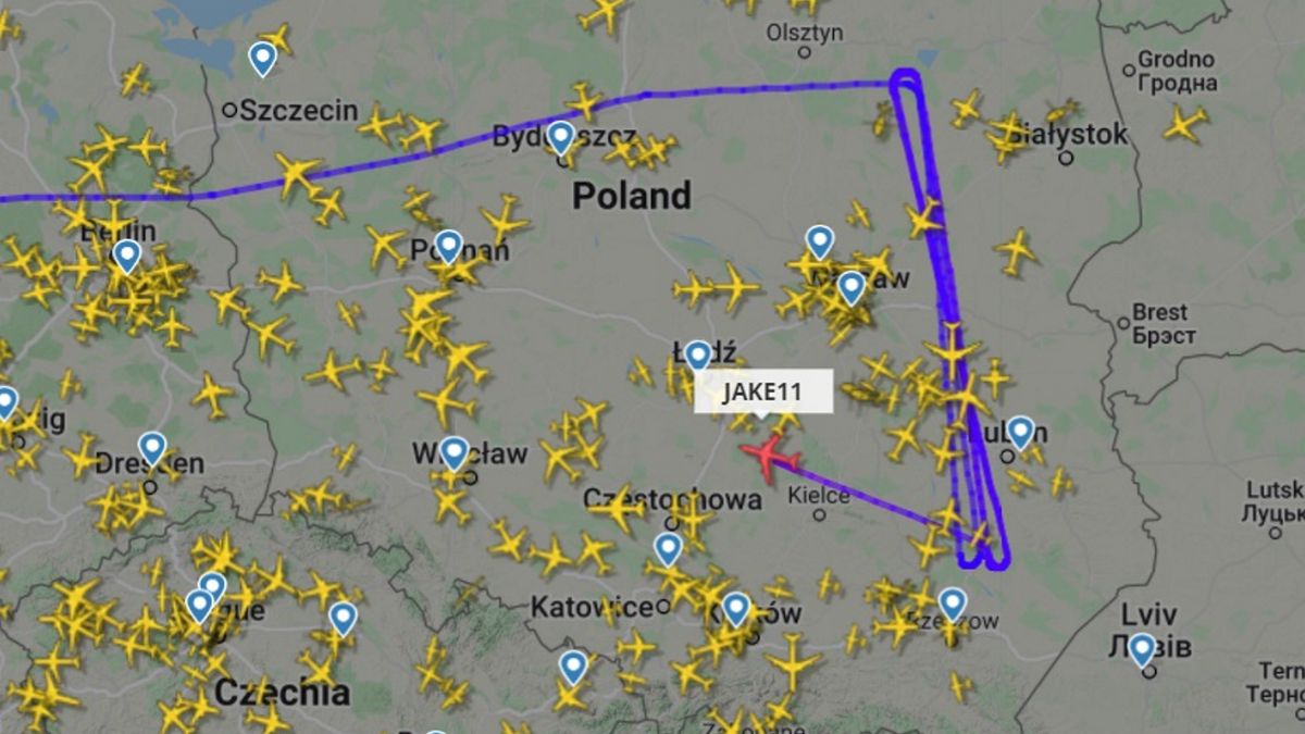 Amerykańskie samoloty pojawiły się w polskiej przestrzeni powietrznej