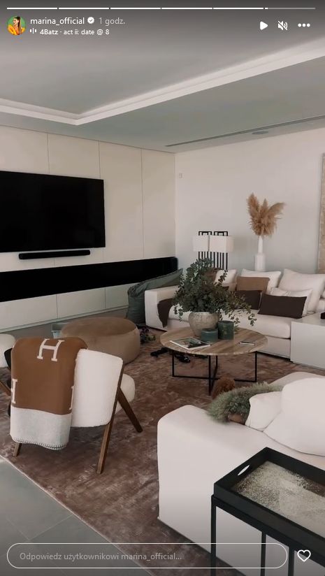 Marina Łuczenko chwali się hiszpańską willą