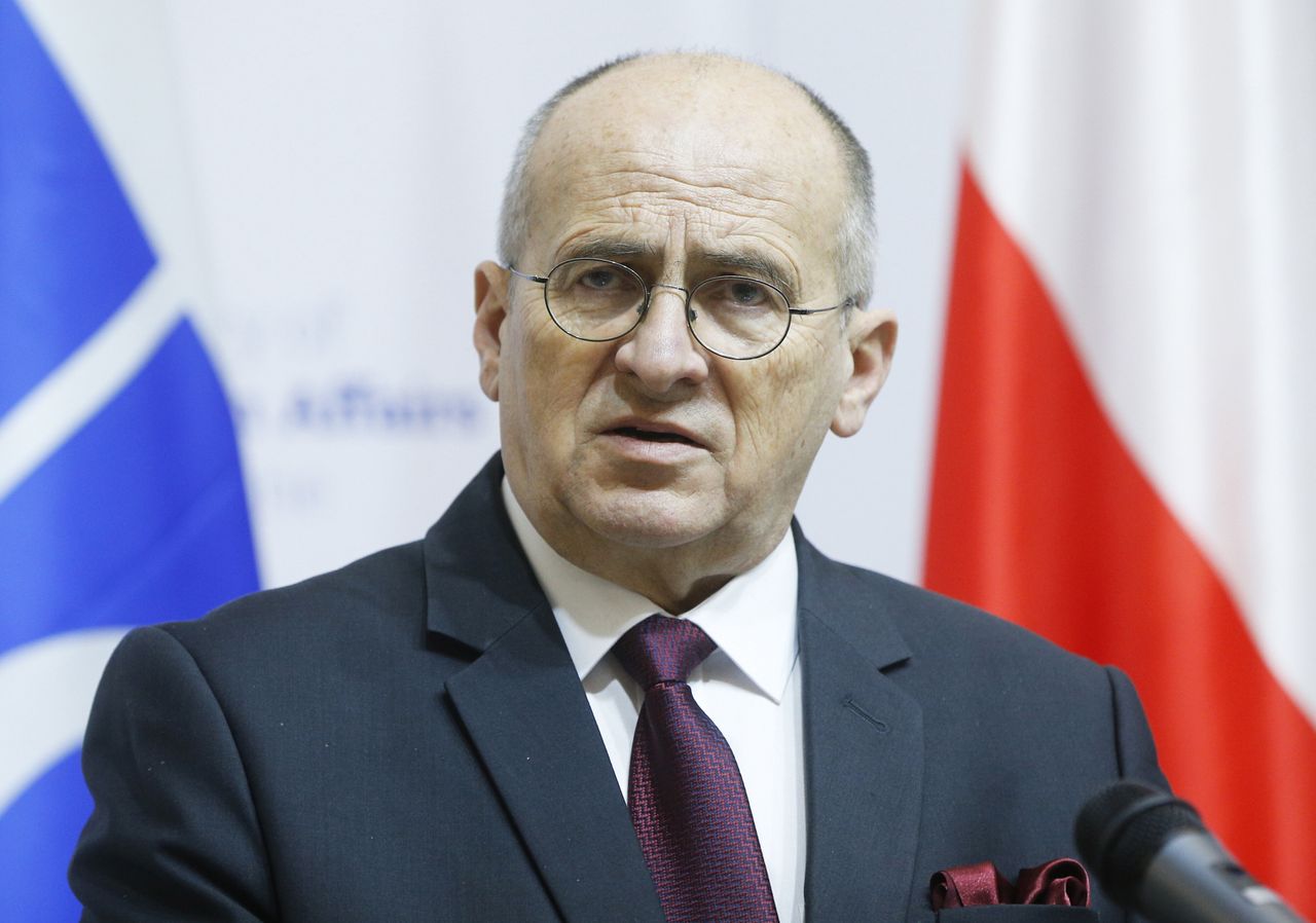 Zbigniew Rau był na Ukrainie. Zapytano go o możliwą ewakuację dyplomatów