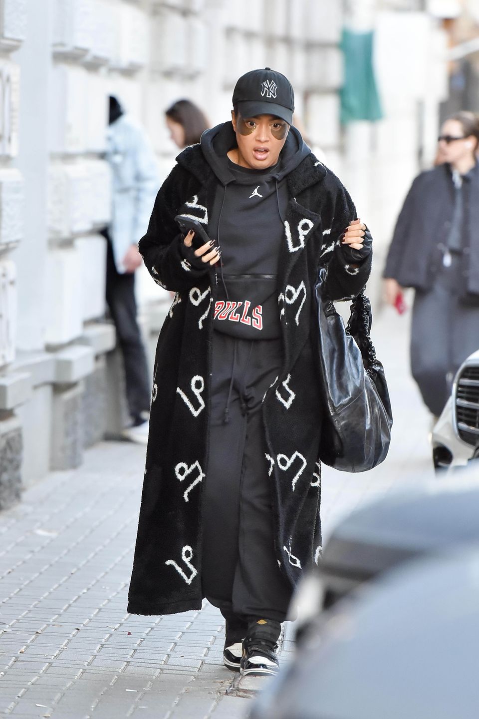 Patricia Kazadi "przyłapana" na mieście