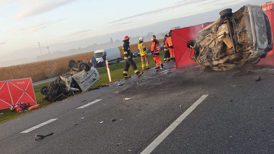 Lasopole. Śmiertelny wypadek na DK50