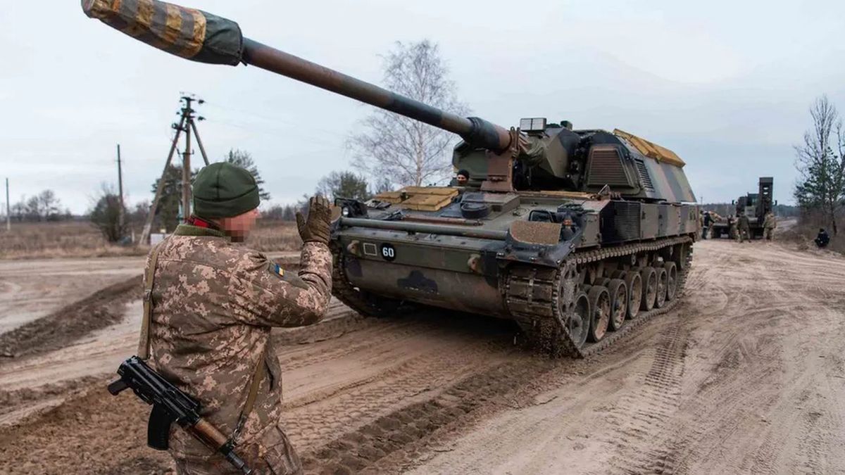 PzH 2000 w Ukrainie. To jeden z systemów kal. 155 mm