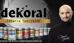Dominik Strzelec wykonuje „zadania specjalne” w kampanii farb Dekoral (wideo)
