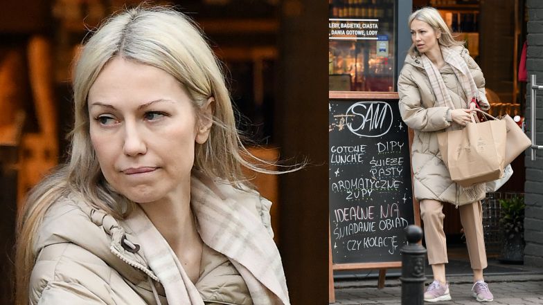 Magdalena Ogórek parkuje na zakazie