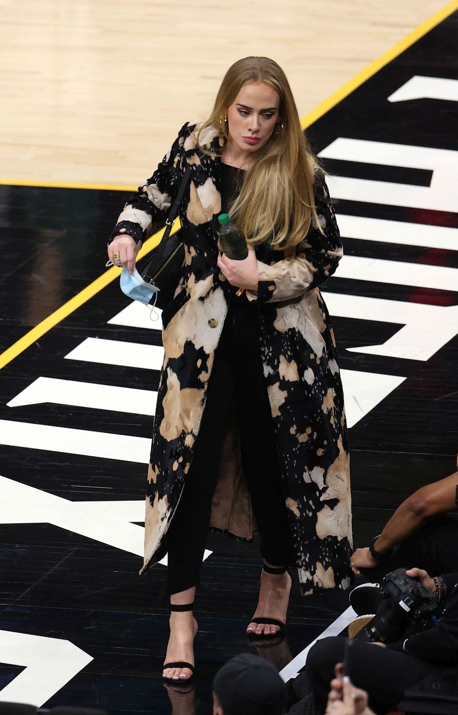 Adele na meczu NBA
