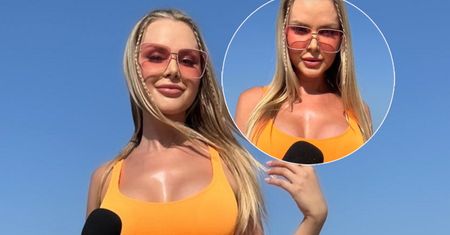 Ola Ciupa pokazała się w skąpym pomarańczowym bikini. Trudno oderwać od niej wzrok