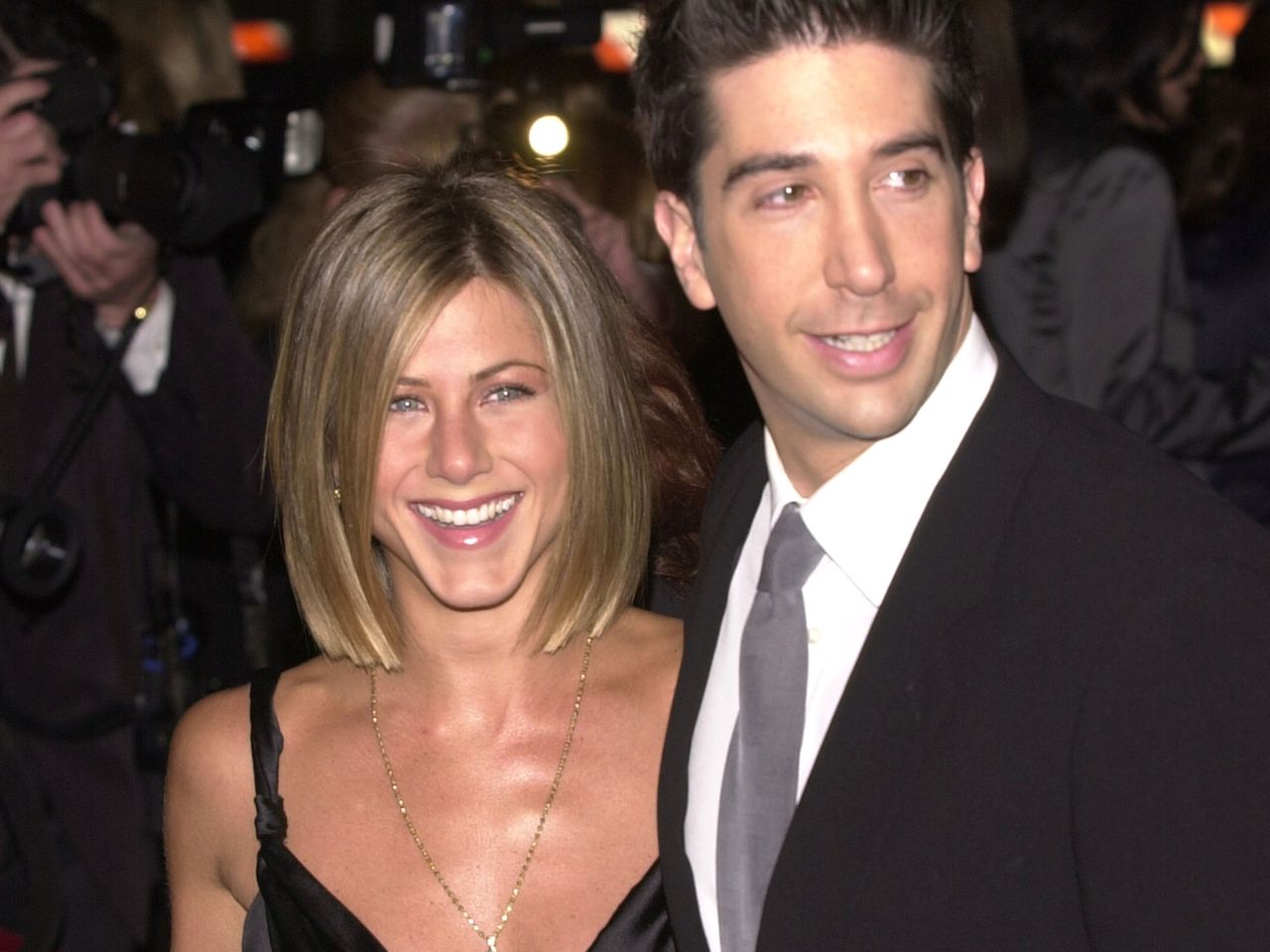 Jennifer Aniston pozowała pod prysznicem. Tak zareagował David Schwimmer