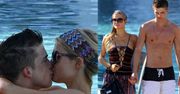 Paris Hilton całuje się w basenie! (ZDJĘCIA)